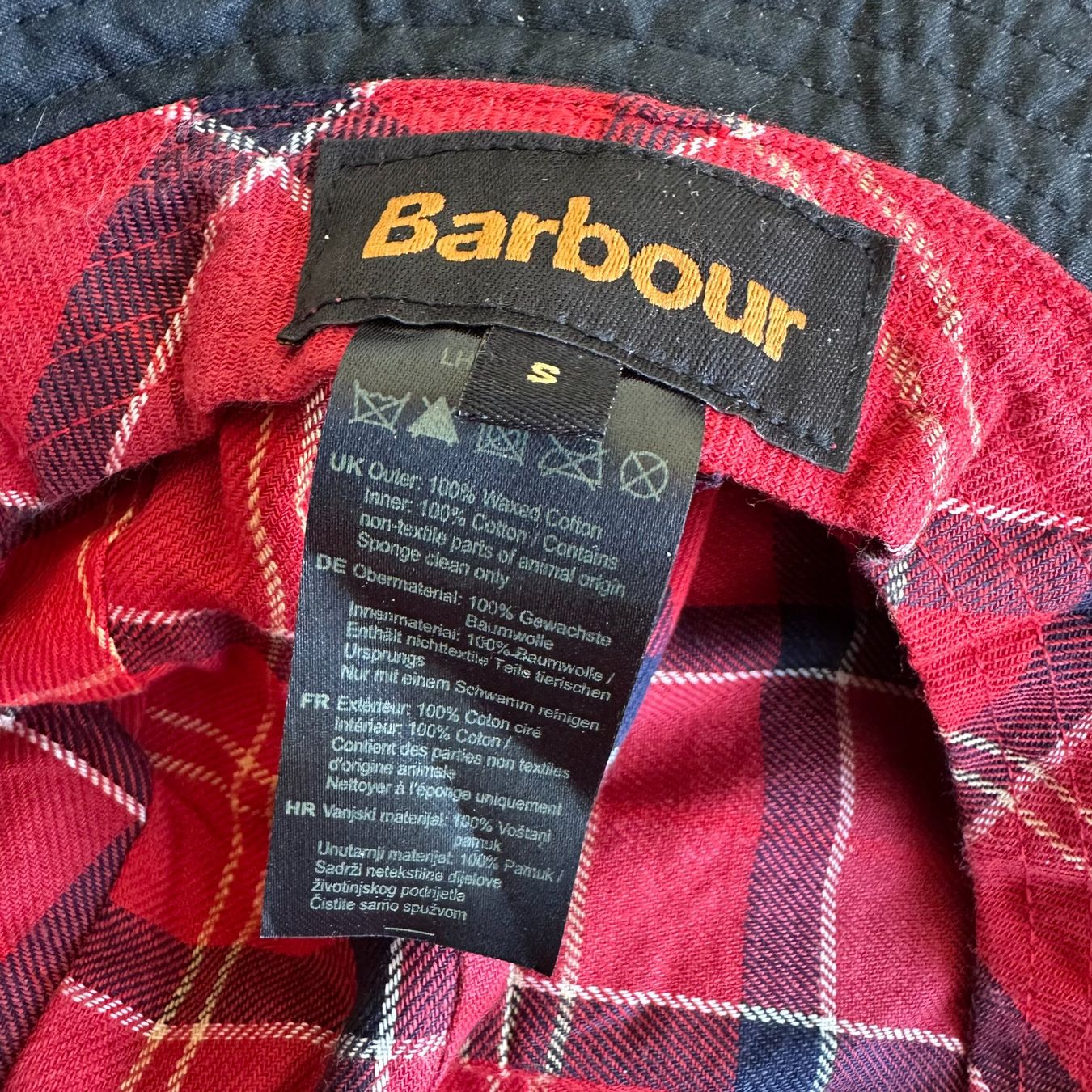 Copricapi, berretti & cappellini: Barbour Bucket Hat Gr. S – Usato da Luzern venduto da fairflip 3