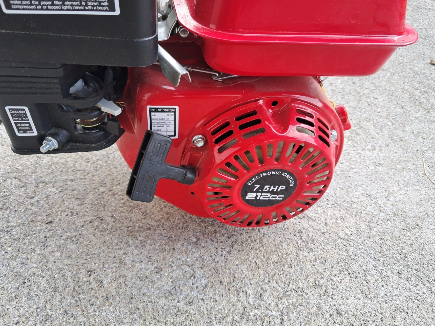 Motori: Motor 7.5HP 212cc Benzinmotor neu – Nuovo (secondo la descrizione) da Reichenbach i. K. venduto da wit_67kc 5