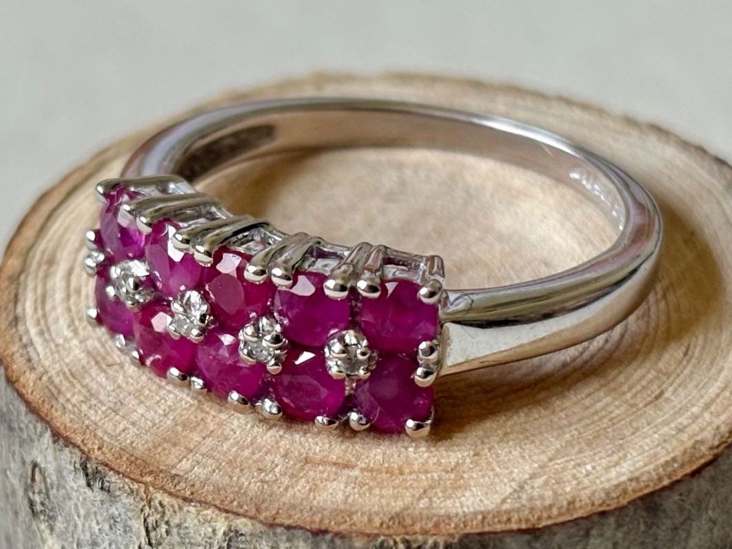 Anelli: Rubin, Brillanten Ring, Gr. 56 – Nuovo (secondo la descrizione) da Brugg AG venduto da lau_9rvy 1