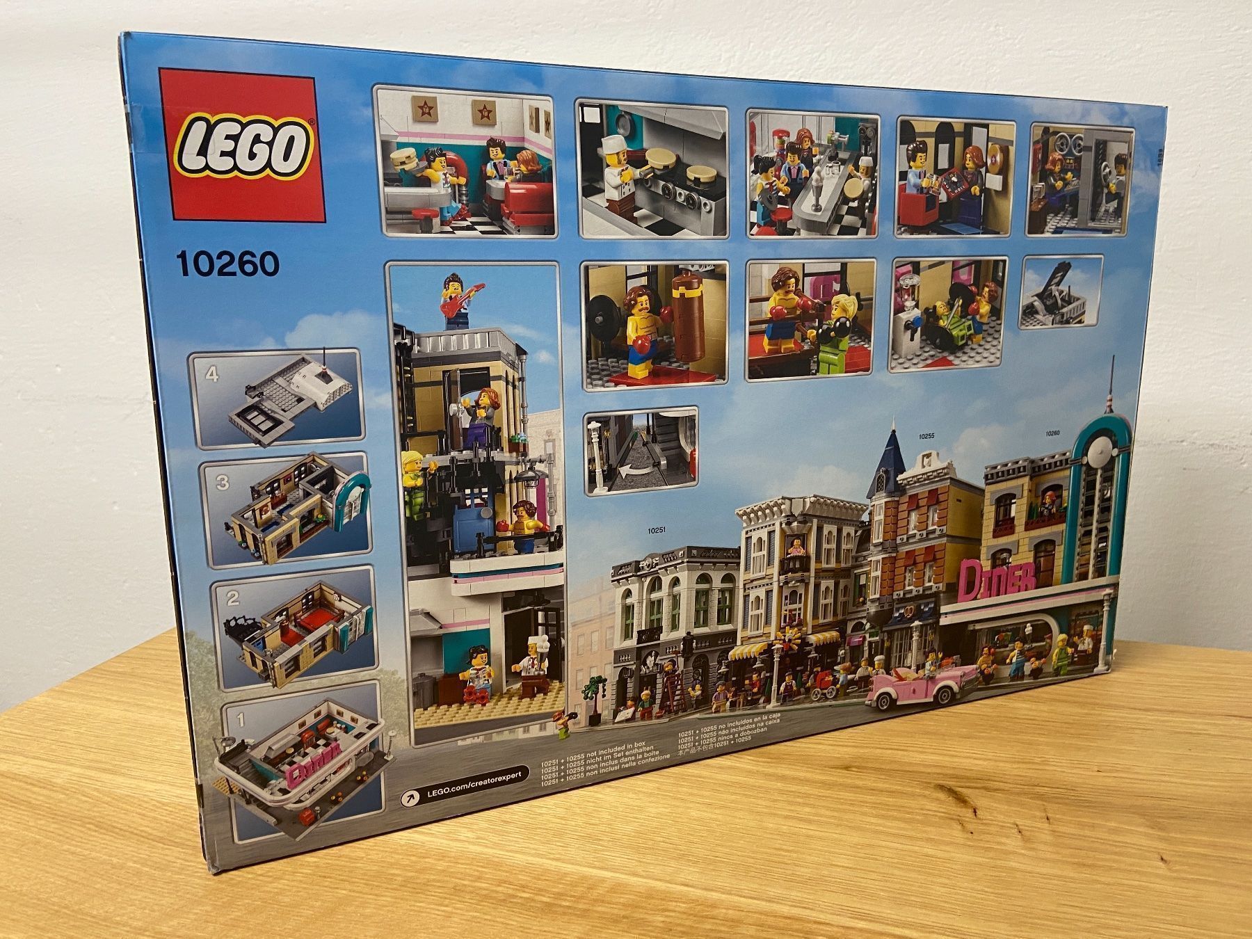 Lego Kit di costruzioni: LEGO 10260 - Downtown Diner – Nuovo e nell'imballaggio originale da Bern venduto da Seekey 6
