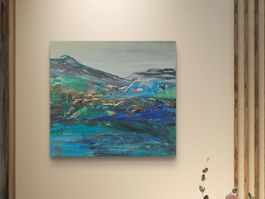 Originalegemälde auf Leinwand 30x30 cm, klein aber fein!