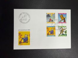 Pro Juventute 2001 FDC