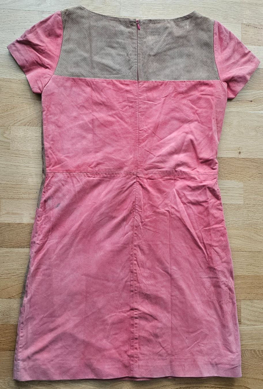 Vestiti: Robe en daim et coton - Taille 36 – Usato da Court venduto da Jovi2 4