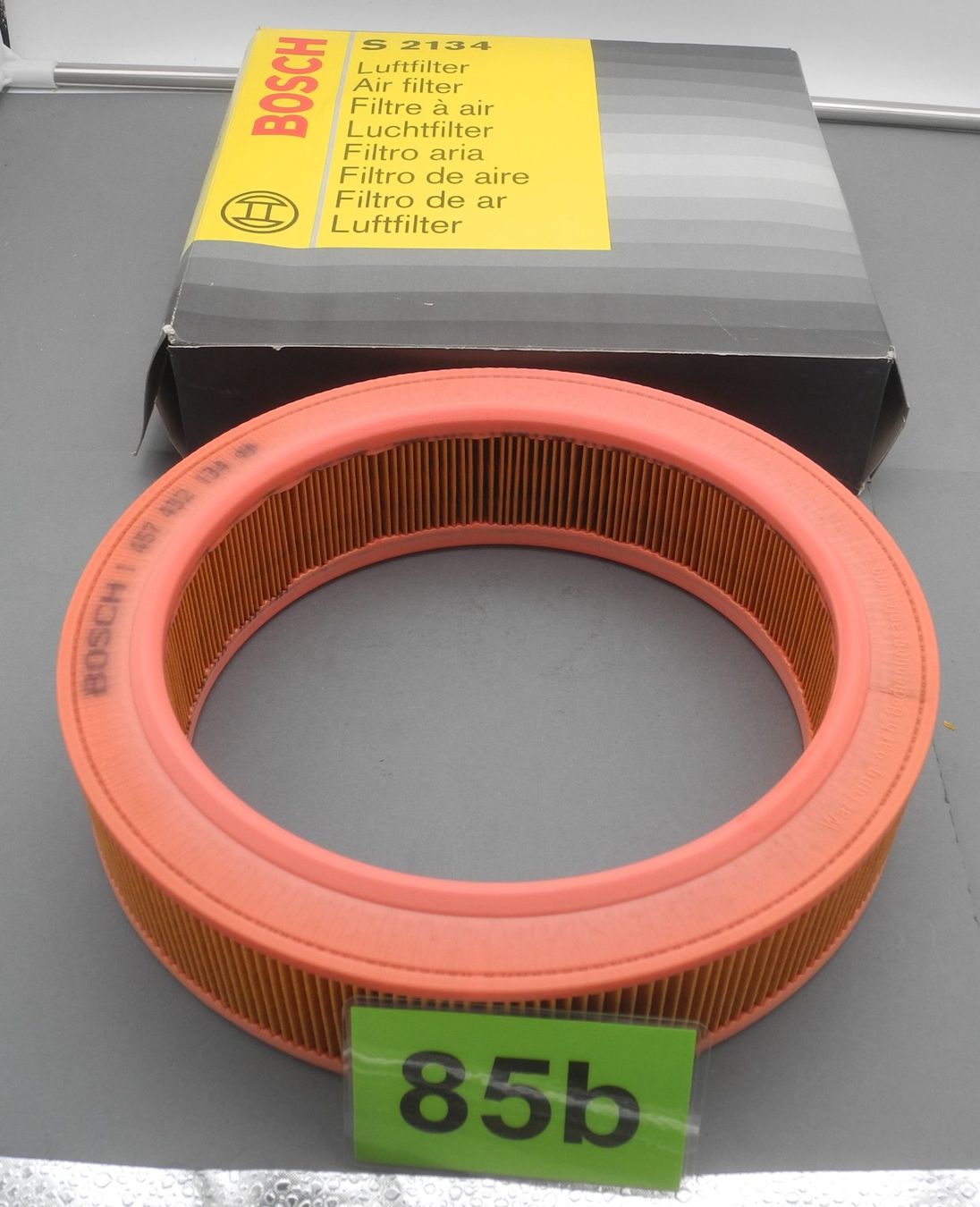 Bosch Ventilazione: Bosch Luftfilter S2134 für Oldtimer, Nr. 85b – Nuovo e nell'imballaggio originale da Kottwil venduto da Crazyrolf