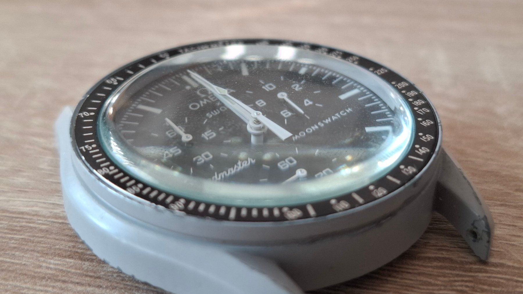 Omega Uhren: OMEGA x Swatch Speedmaster Moonswatch – Defekt aus Lützelflüh-Goldb von Noir7.pk 5