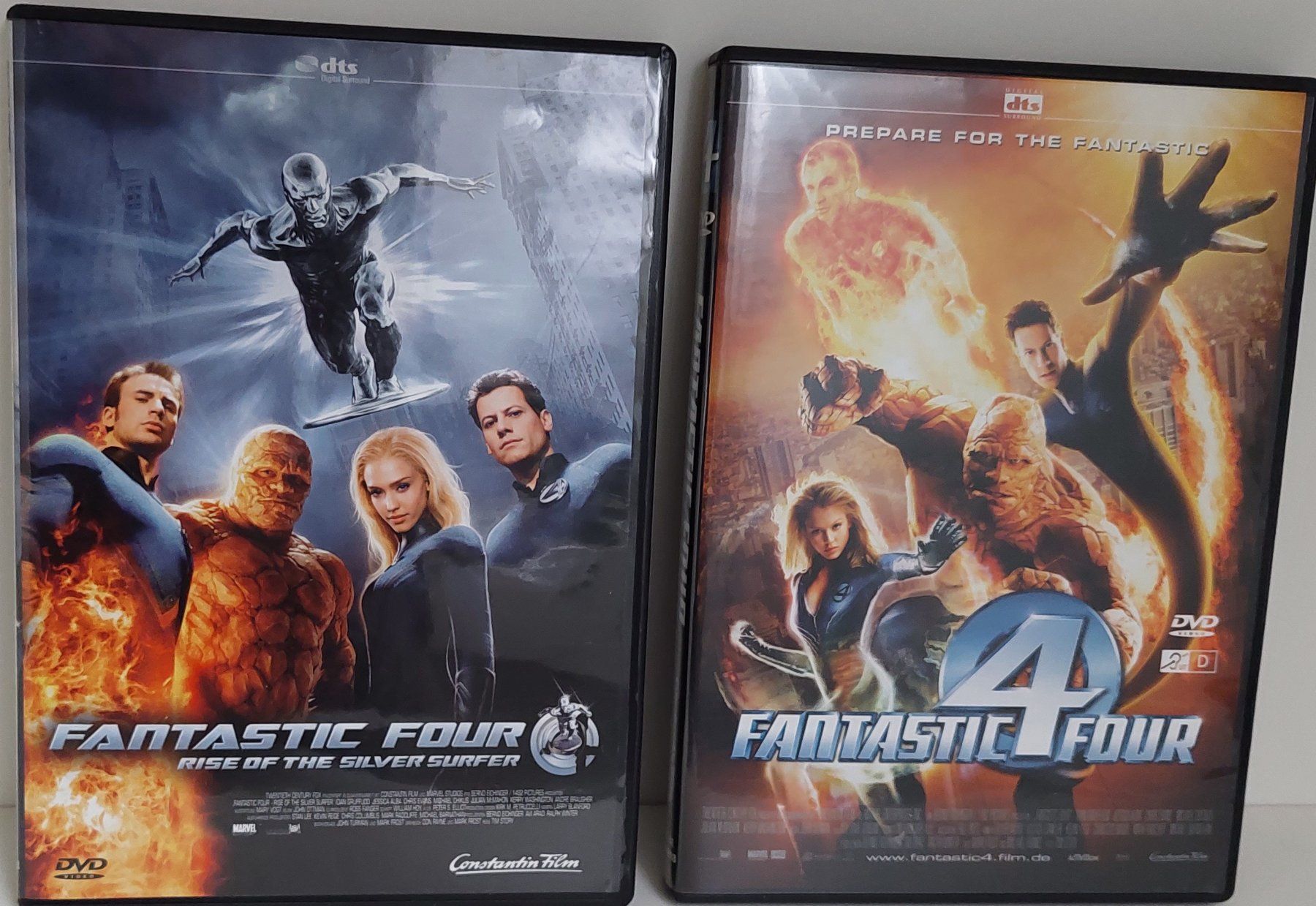 Tutti i DVDs: 2 DVD Fantastic Four – Usato da Münchenbuchsee venduto da mummeli