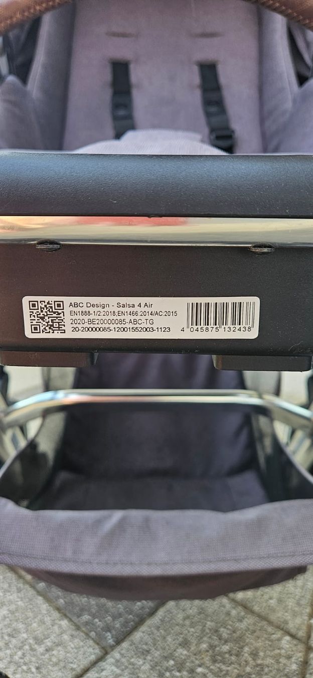 ABC Design Carrozzine: ABC Salsa Air 4 - Kinderwagen  – Usato da Alterswil FR venduto da Bhoerler 5