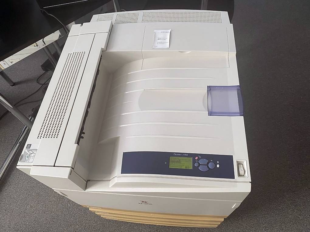 Xerox Drucker: Xerox Phaser 7750 Farblaserdrucker A3 – Gebraucht aus Uster von Carum 1
