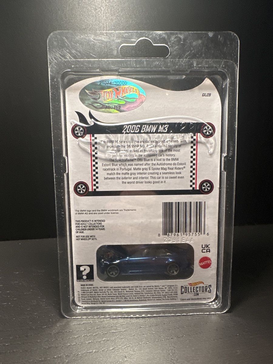 Hot Wheels Modellini d'auto: Hot Wheels RLC BMW M3 E46 – Nuovo e nell'imballaggio originale da Brunnen venduto da diecastflave 1