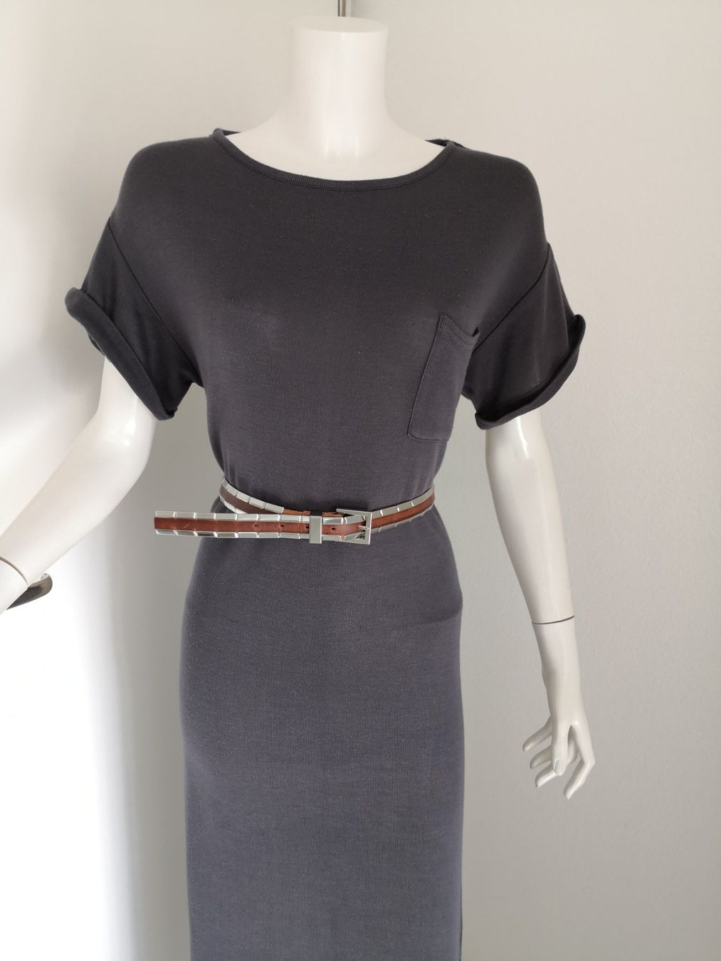 Beldona Vestiti: 🤩BELDONA MAXI-STRICK-KLEID GRAU – Usato da Olten venduto da Naja-Twins-Twins 6