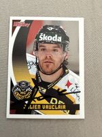 Julien Vauclair Lugano Ajoie Hockey Sticker signiert 