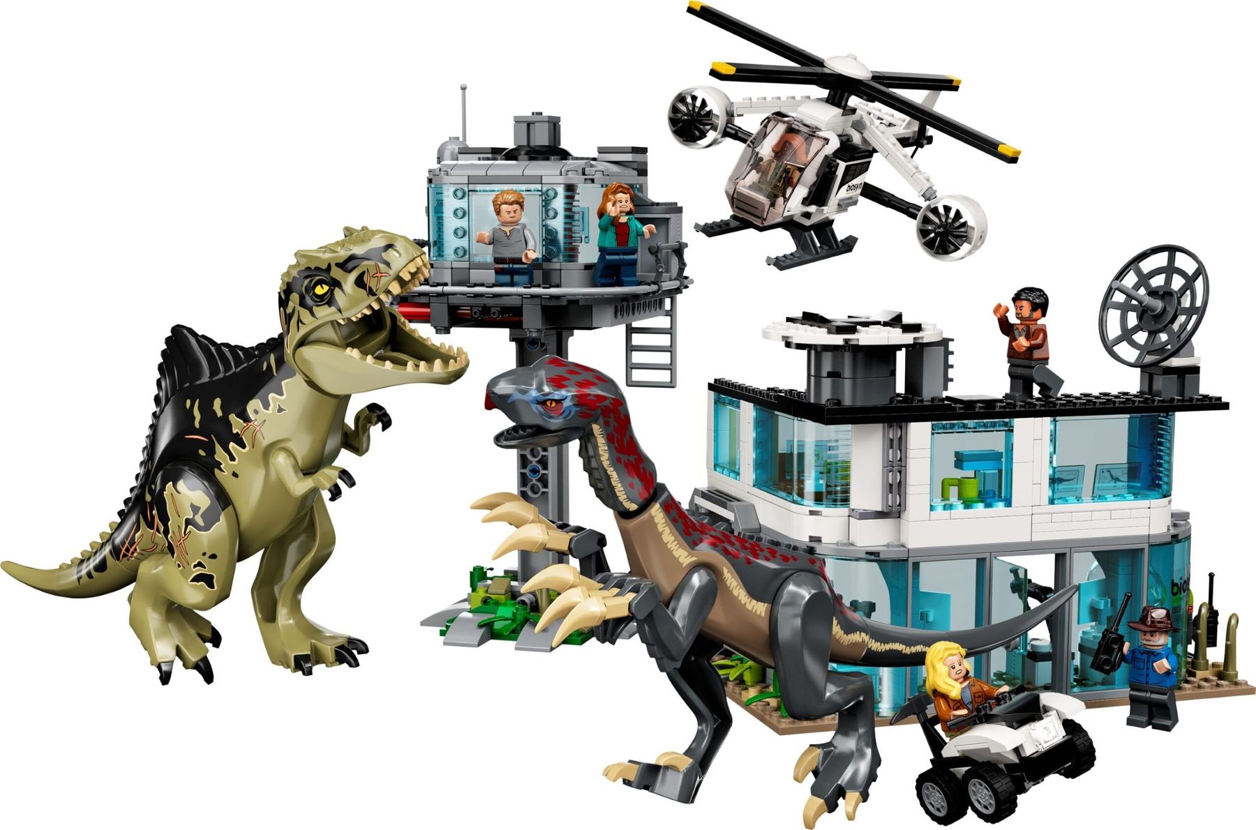 76949 Giganotosaurus & Therizinosaurus Angriff (Neu und ...