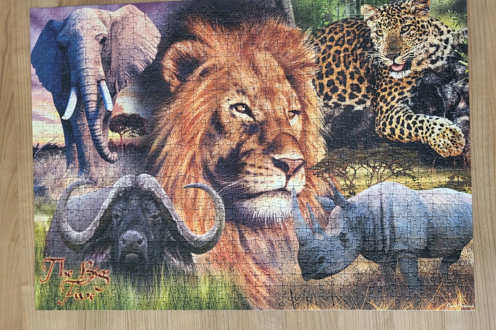 Ravensburger Puzzle: Puzzle The big five – Usato da Rüti ZH venduto da clady01 1
