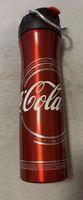 Orginal seltene Coca-Cola Trinkflasche, Aluminium