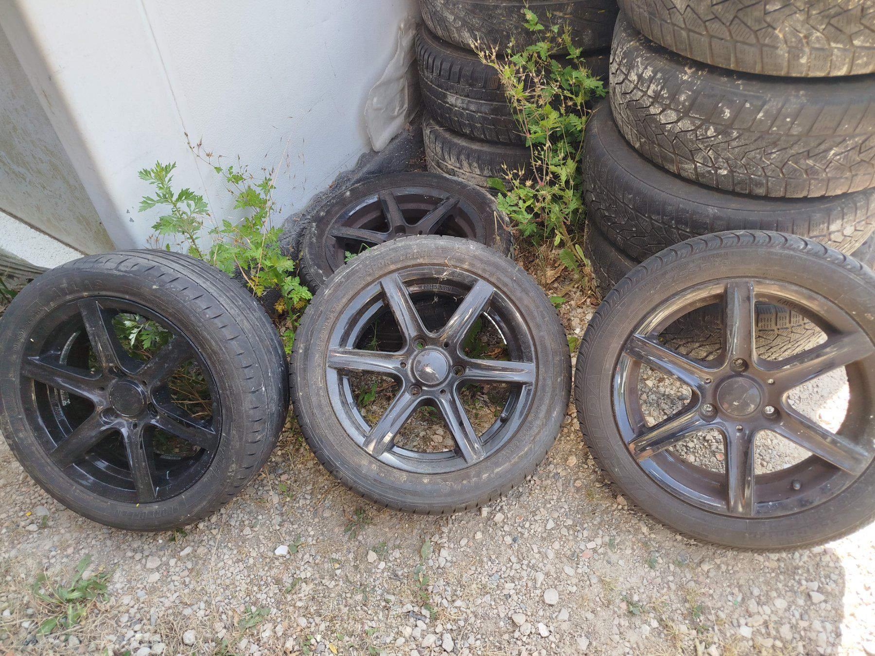 Smart Pneumatici & Ruote complete: Divers jeu de roues Smart Fortwo – Usato da Savagnier venduto da Botteron_Recycling 5