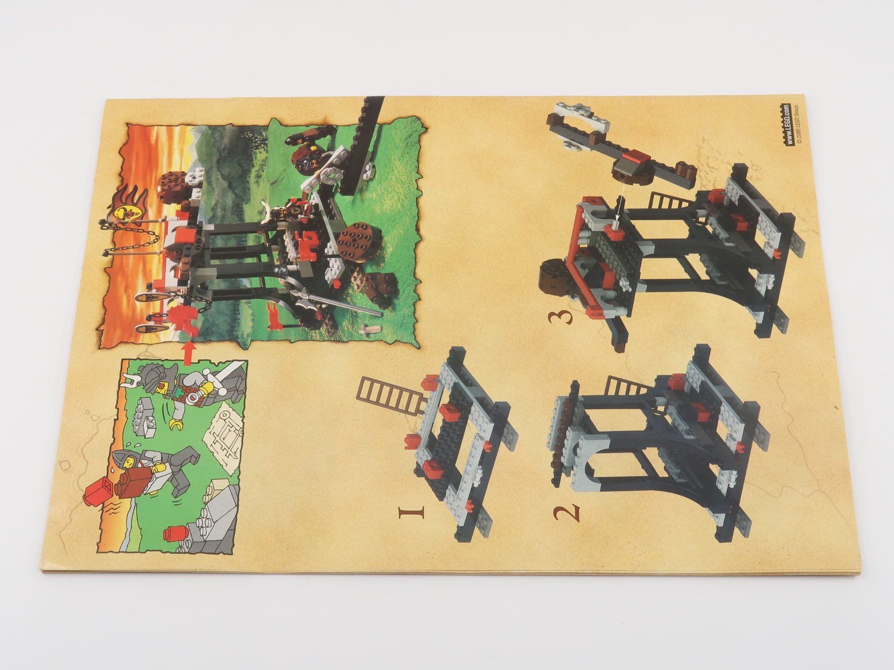 Lego Giocattoli: Anleitung zu Lego Castle 6096 Bull's Attack – Usato da Oberwil b. Büren venduto da nih_qt5f 1
