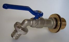 3/4" Auslaufhahn für Regenfass Tank
