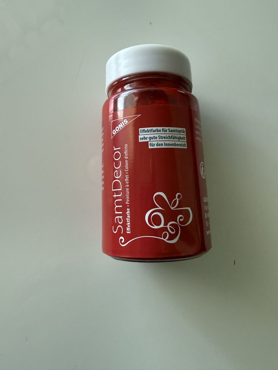 Colori: Gonis Samtdecor rot – Nuovo e nell'imballaggio originale da Muri AG venduto da carambas1971