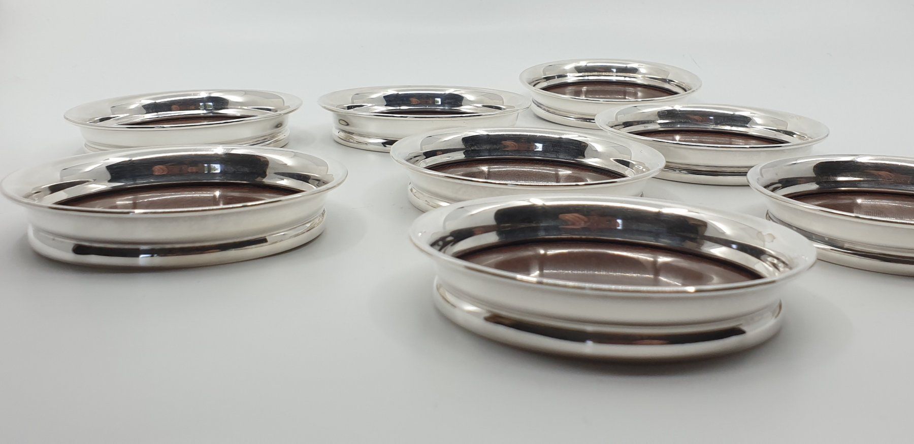 Sottobicchieri: 8 Mid Century Glasuntersetzer – Usato da Emmen venduto da magelan 2
