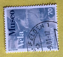 Nr.1023 GESTEMPELT Wiedereröffnung Museo Vela 2001  