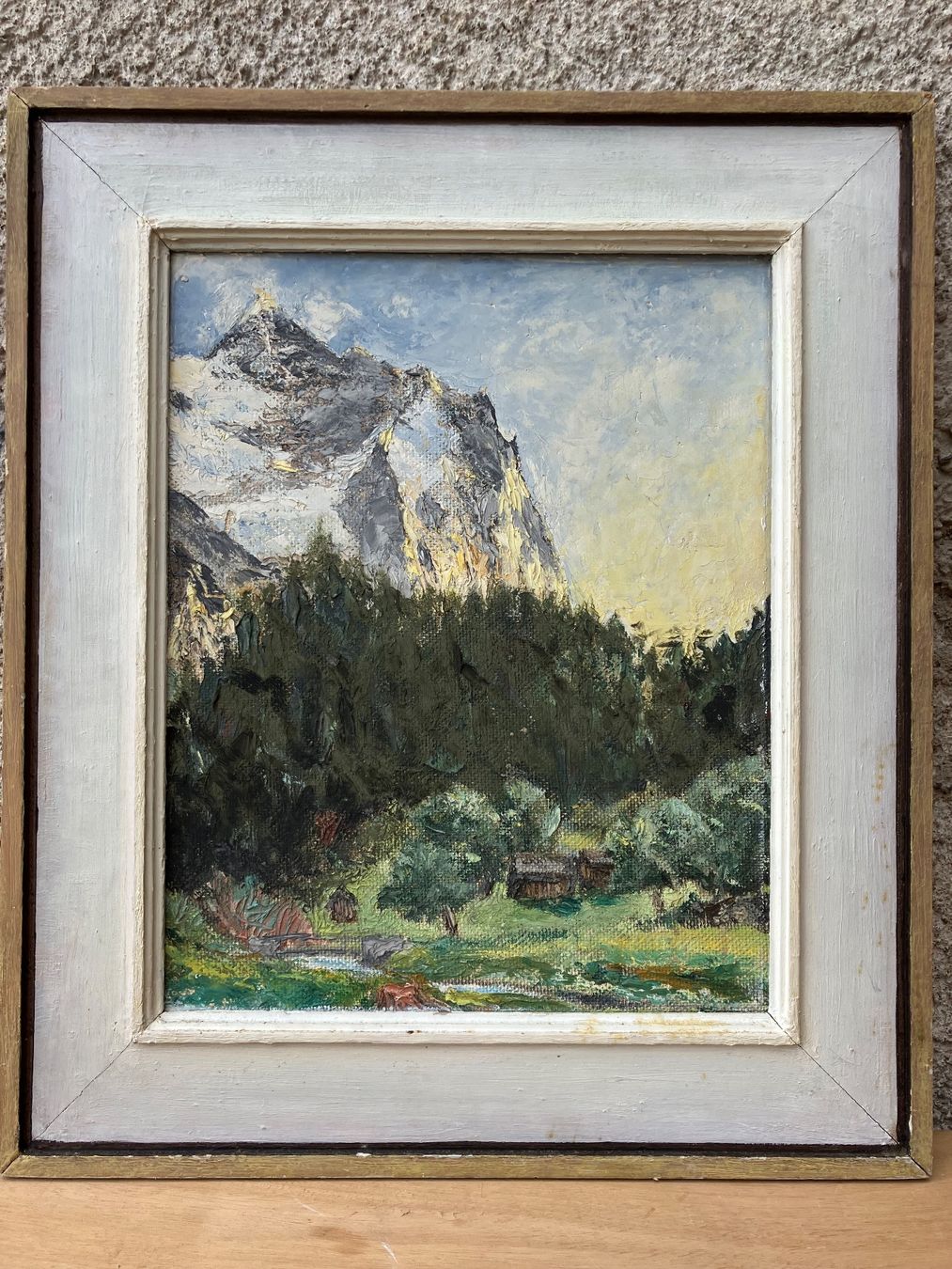 Tableaux: Ölgemälde von Hans Stahel – D'occasion à Wetzikon ZH par artefix