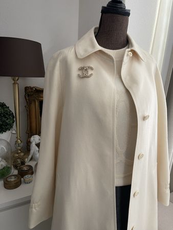 Vintage Schurwoll-Mantel Gr. S – Elegant & Top Zustand