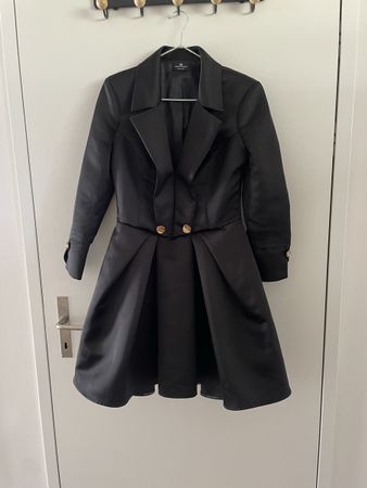 Elegantes schwarzes Kleid Elisabetta Franchi Gr. 38, wie neu