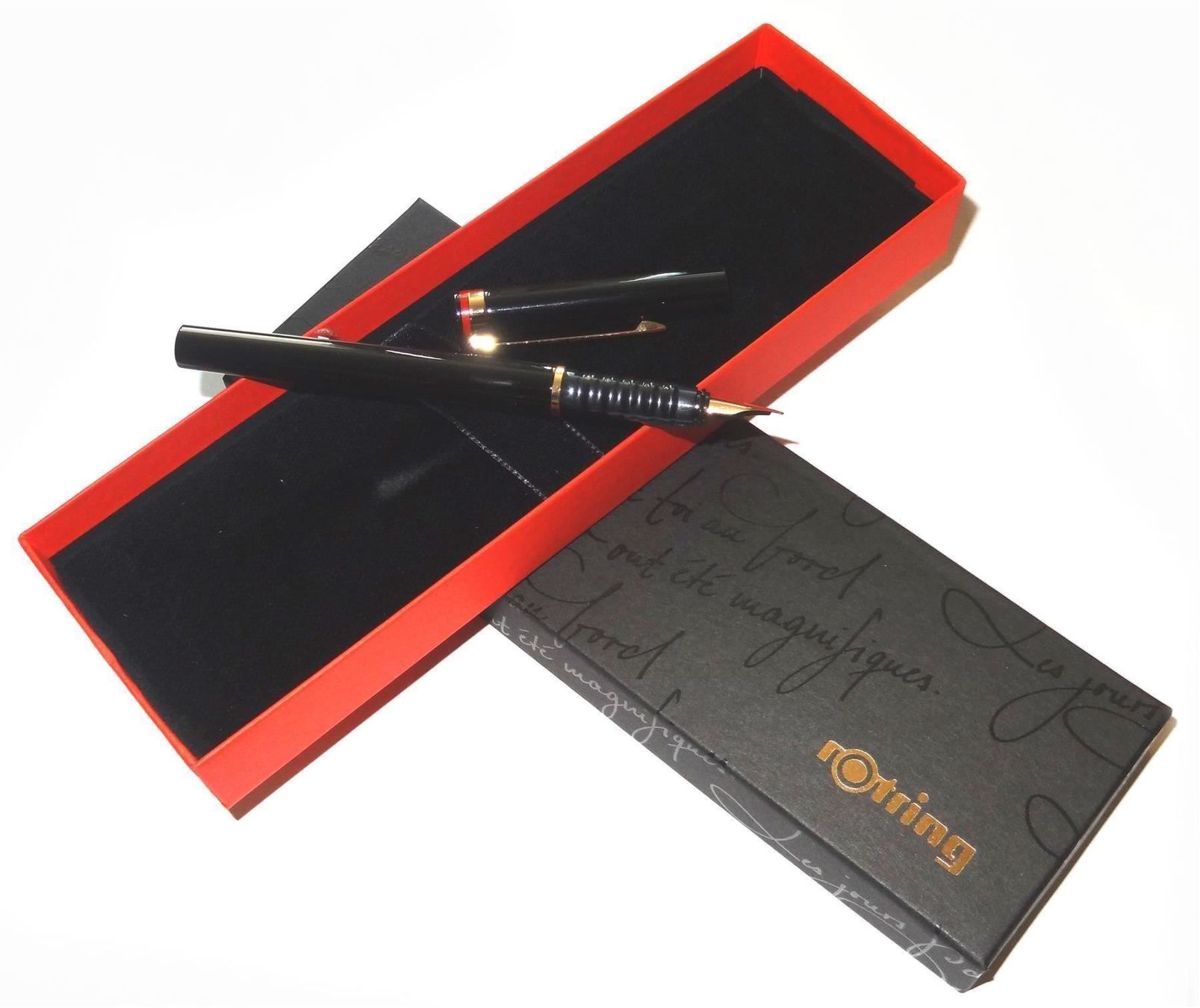Rotring Penna & Evidenziatori: Rotring Füllfederhalter Esprit M=Mittel – Nuovo e nell'imballaggio originale da Spreitenbach venduto da mario-shop.xs