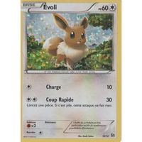 Carte Pokémon Evoli holographique état d'occasion