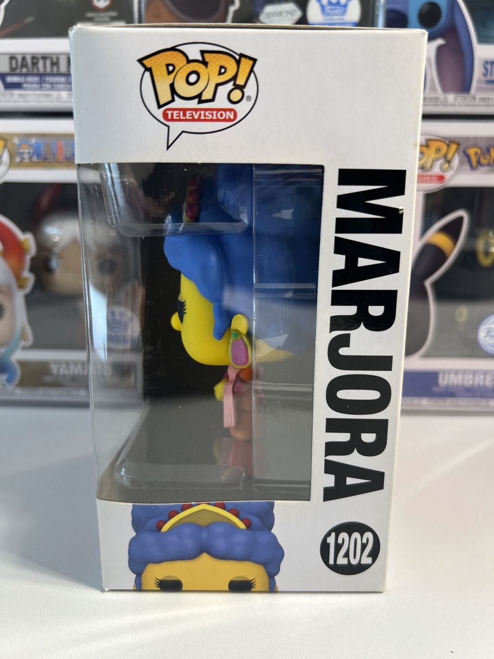 Funko Statuette: Funko POP! Television Les Simpsons Marjora – Nuovo e nell'imballaggio originale da Le Mouret venduto da perfectbijou 3