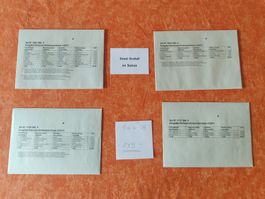 Timbres 2011 blocs de 4 oblitérés