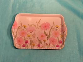 Serviertableau, Wiesenblumen, Ambiente