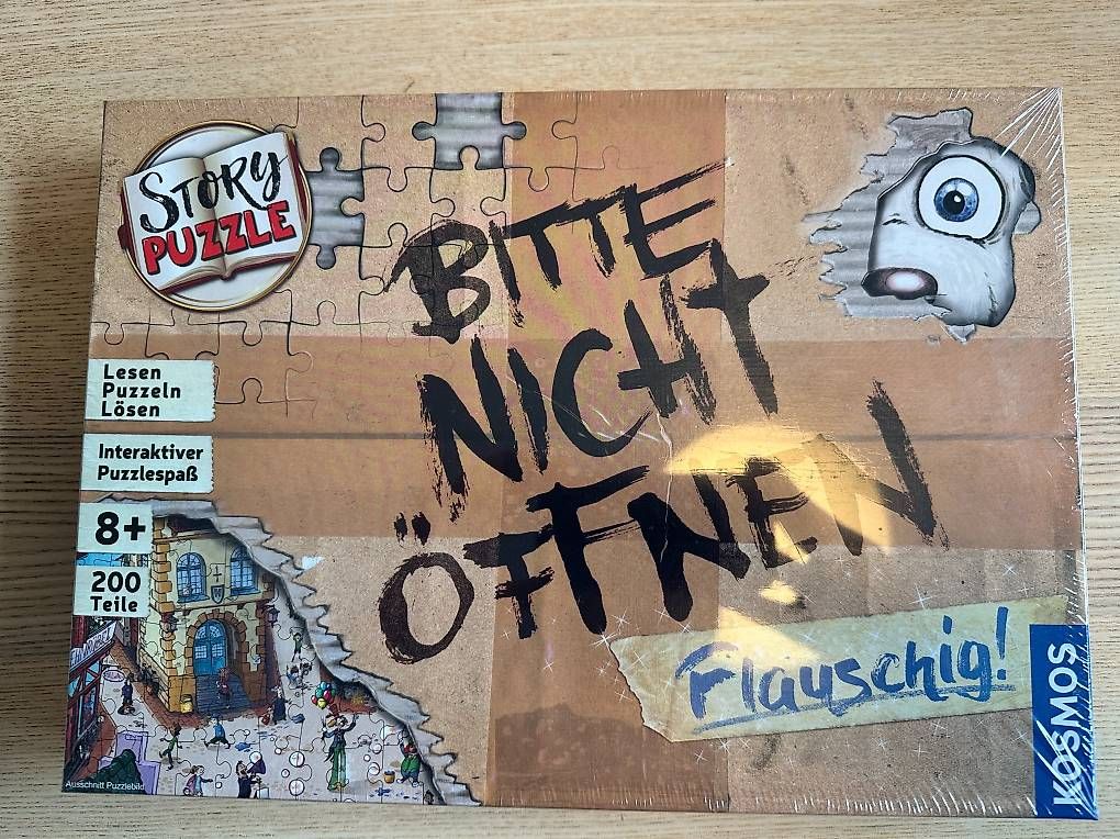 Puzzle: Bitte nicht öffnen Puzzle neu – Usato da Bad Zurzach venduto da Anabenae