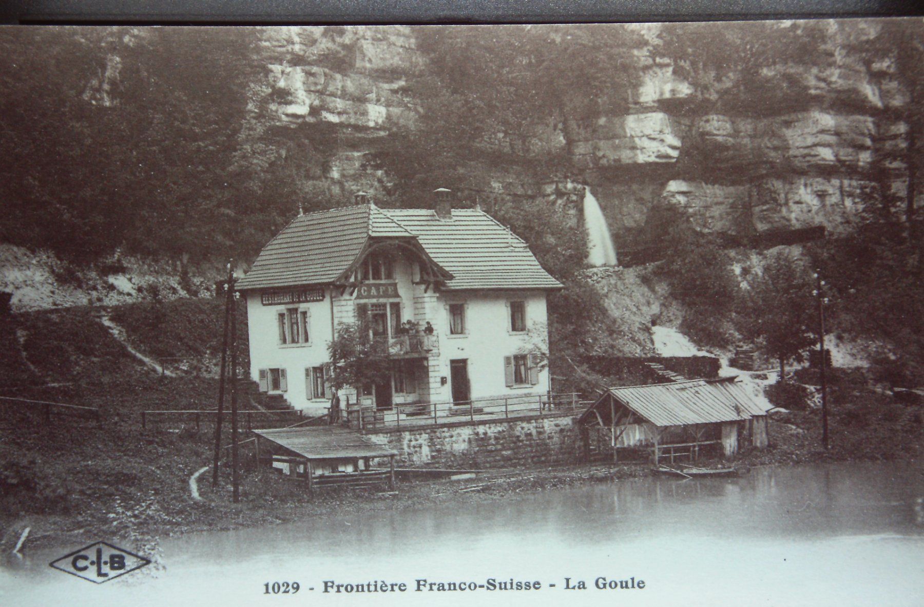 Cartoline postali: Restaurant de la Goule au bord du Doubs – Usato da Le Locle venduto da Roger46