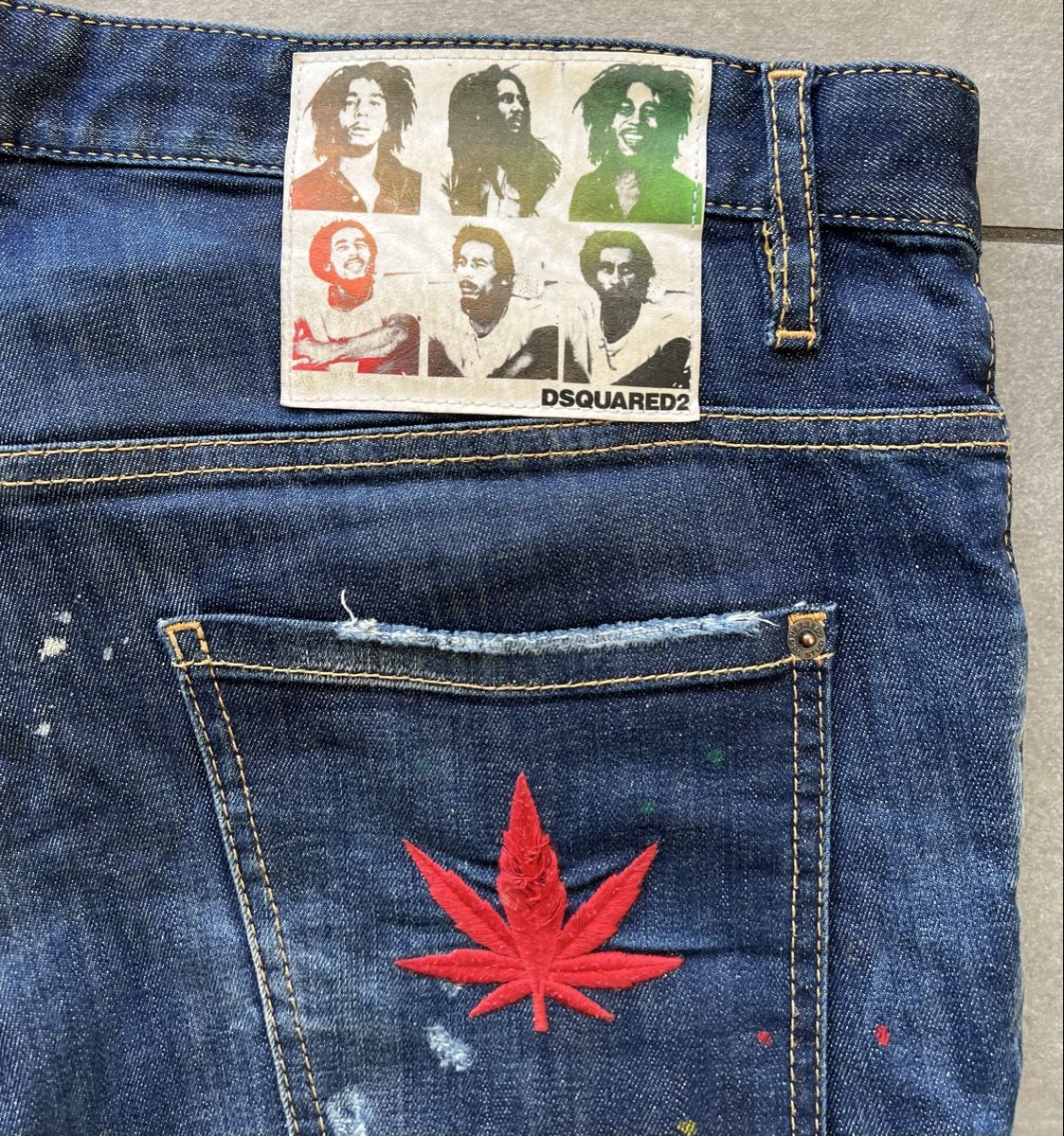 Dsquared2 Jeans: Dsquared2 "Bob Marley" jeans uomo 54 – Usato da Mendrisio venduto da fly_9wzx 1