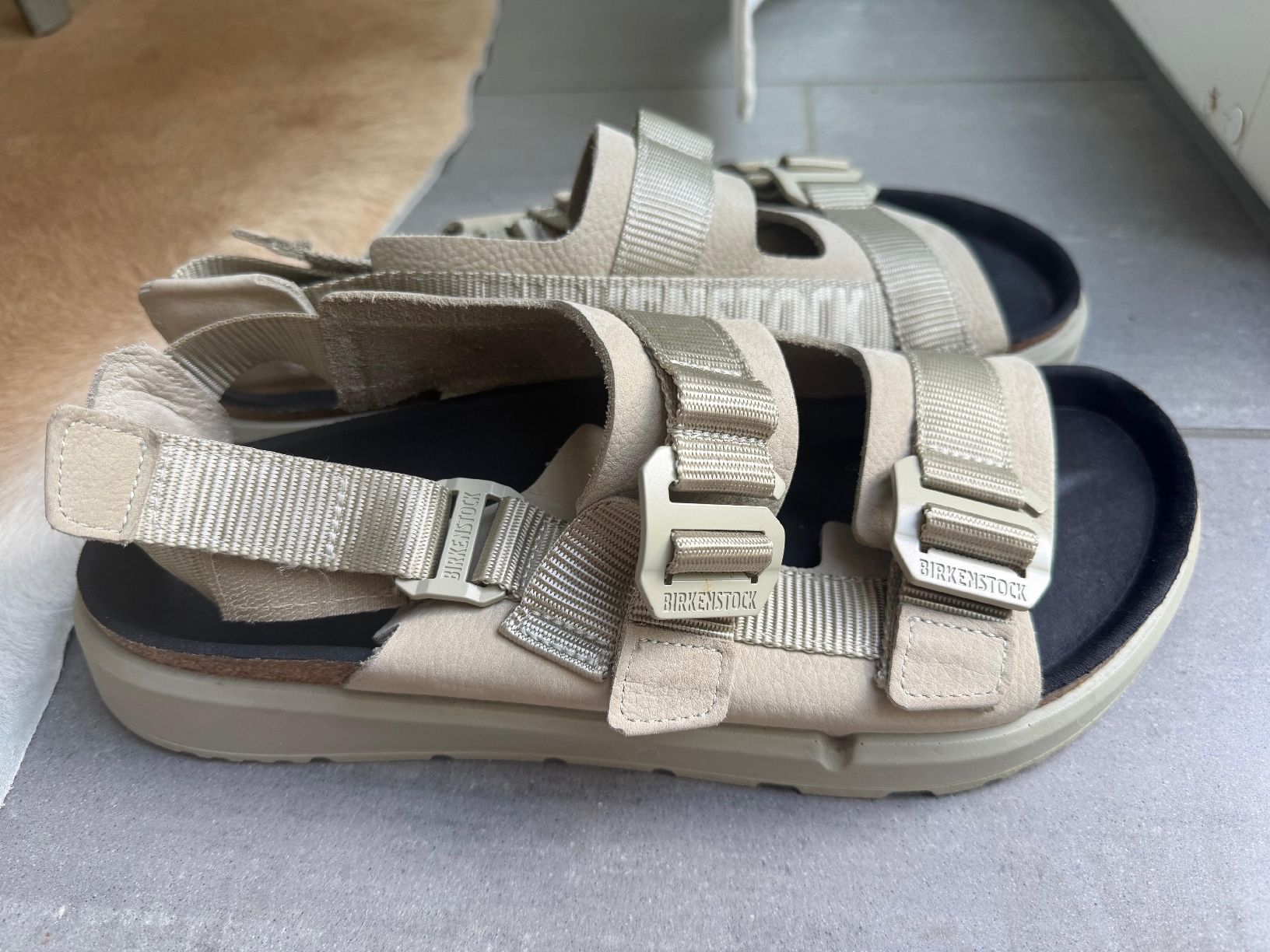 Birkenstock Chaussures hommes: Birkenstock (Shinjuku) Schuhe Sandalen Gr. 45.5  Neuwertig – Neuf (Voir description) à Winterthur par tim_cl8x 8