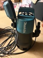 Makita Tauchpumpe / Schmutzwasserpumpe mit Schwimmschalter