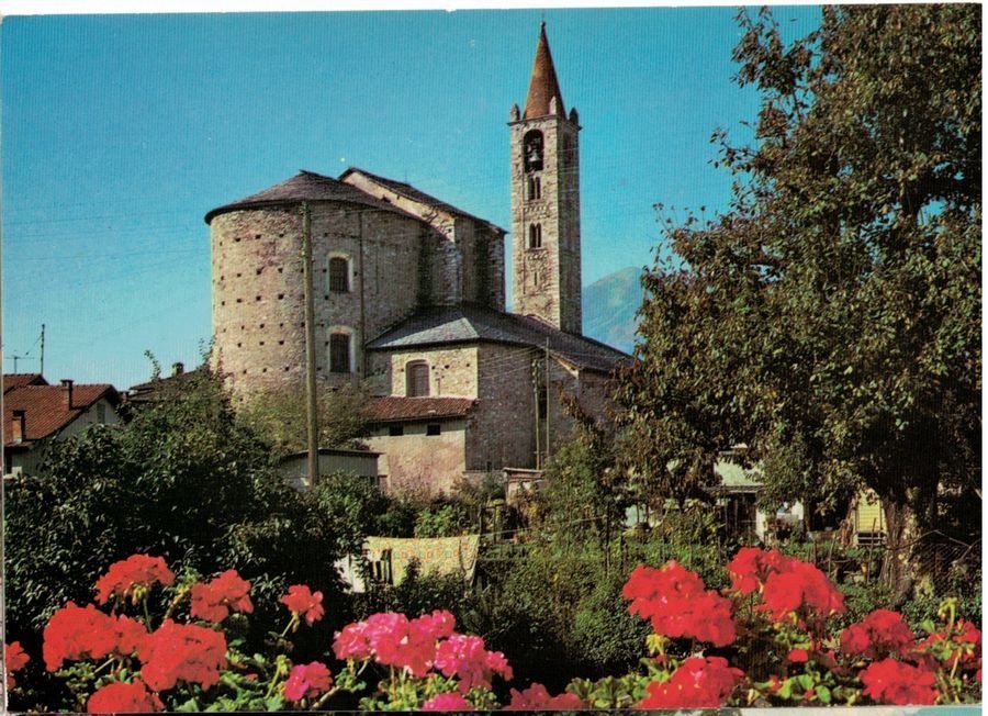 Cartoline postali: Tesserete, Chiesa Santo Stefano verso 1975 – Usato da Frauenfeld venduto da POML