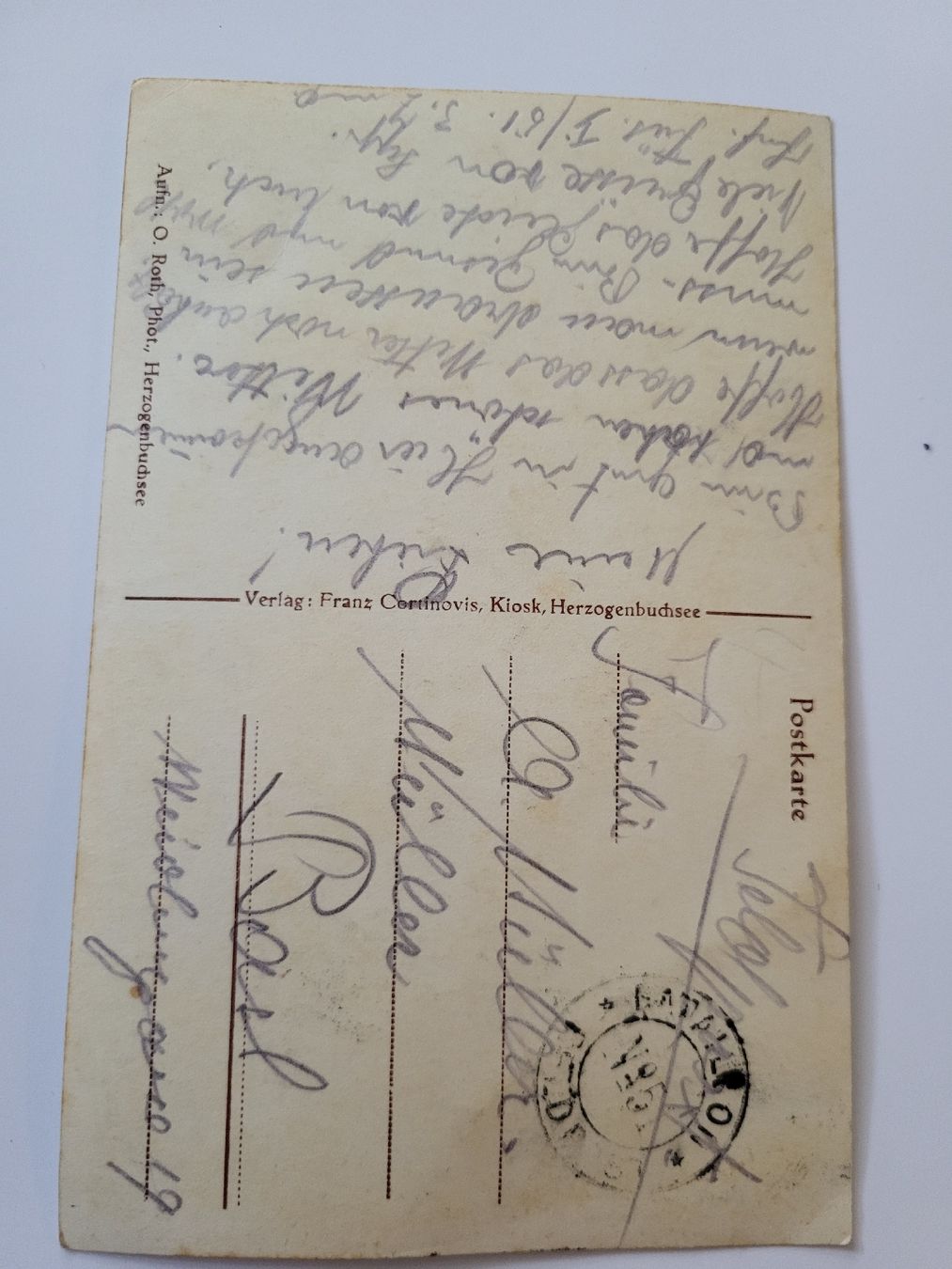 Cartoline postali: Ansichtskarte Hotel Bahnhof Herzogenbuchsee R50 – Usato da nunningen venduto da mic_88k2 1