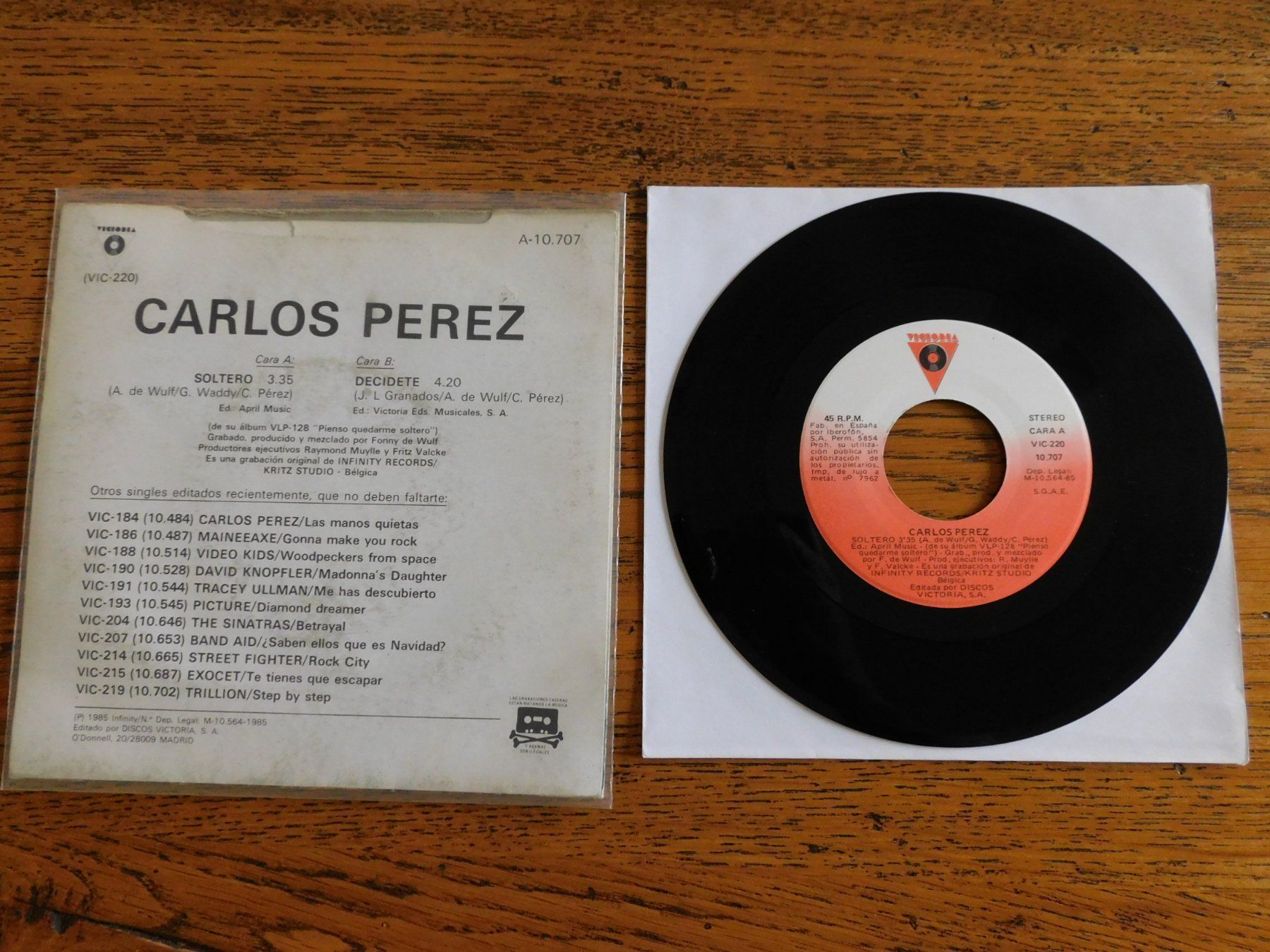 Schallplatten: Carlos Pérez ‎– Soltero – Gebraucht aus Emmenbrücke von lamorak 1
