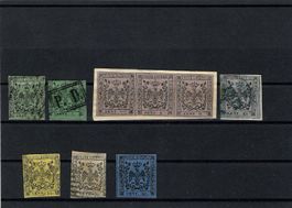 Altitalien: Modena Lot 5c, 9c, 10c, 15c, 25c, 40c