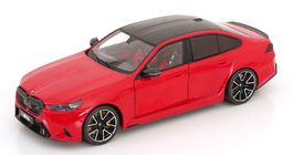 BMW M5 G90 Limousine seit 2024 rot / schwarz 1:18 von Solido