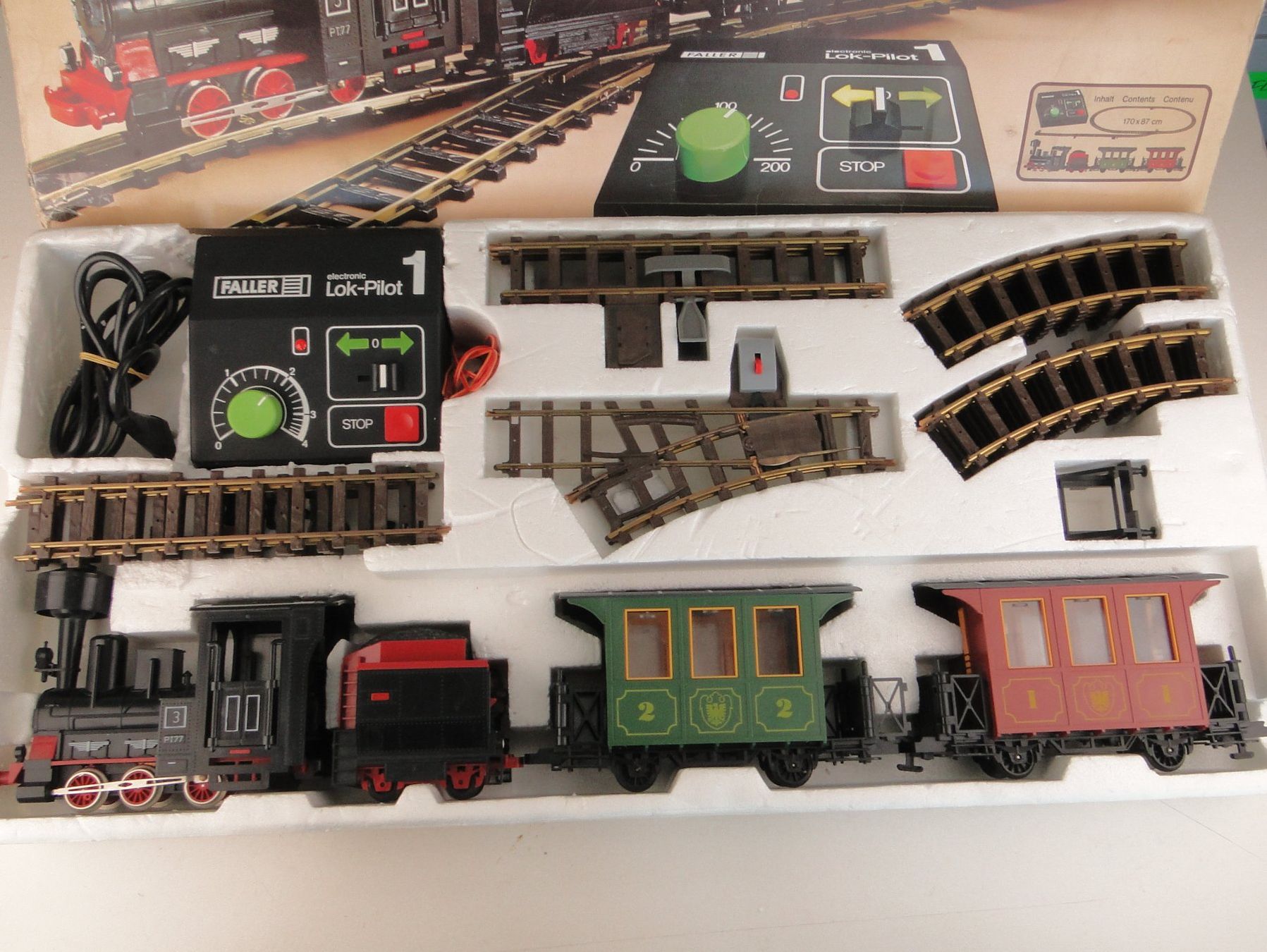 Faller Modellini di ferrovie: Faller e Train 3808 Lok-Pilot Spur 0 – Usato da Bülach venduto da cann11