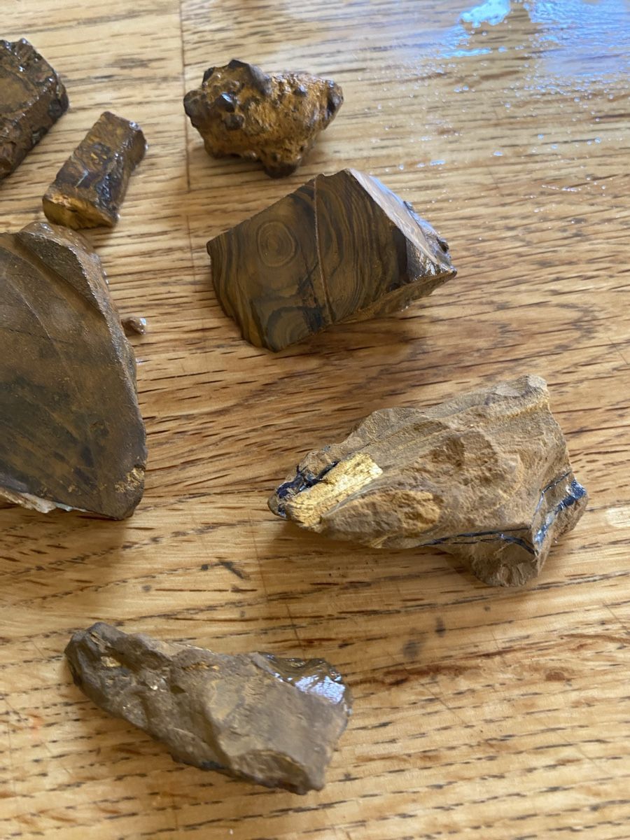 Edelsteine: 11 Boulder Rohopale  – Gebraucht aus Flawil von Naphtali 1