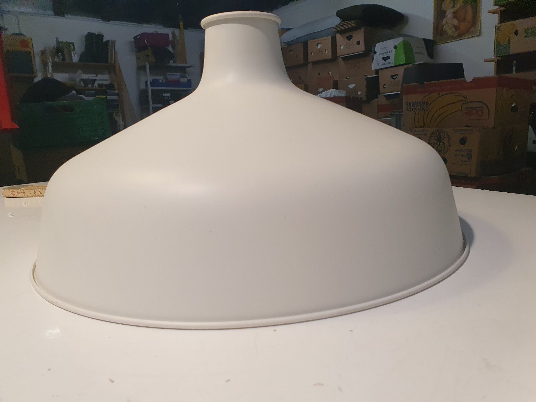 Lampenschirme: Lampenschirm weiss 37 cm Durchmesser – Gebraucht aus Zürich von loosebone 2