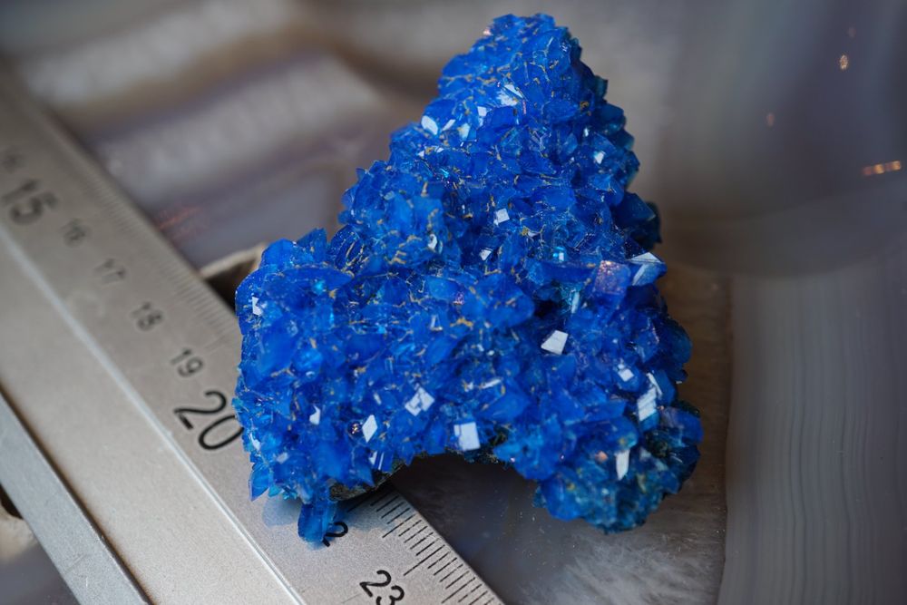 Chalcantite (Kupfer vitriol) Stufe Zucht 60mm x42mm Kaufen auf Ricardo