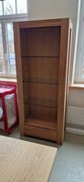 Vitrine neu Eiche massiv Holz
