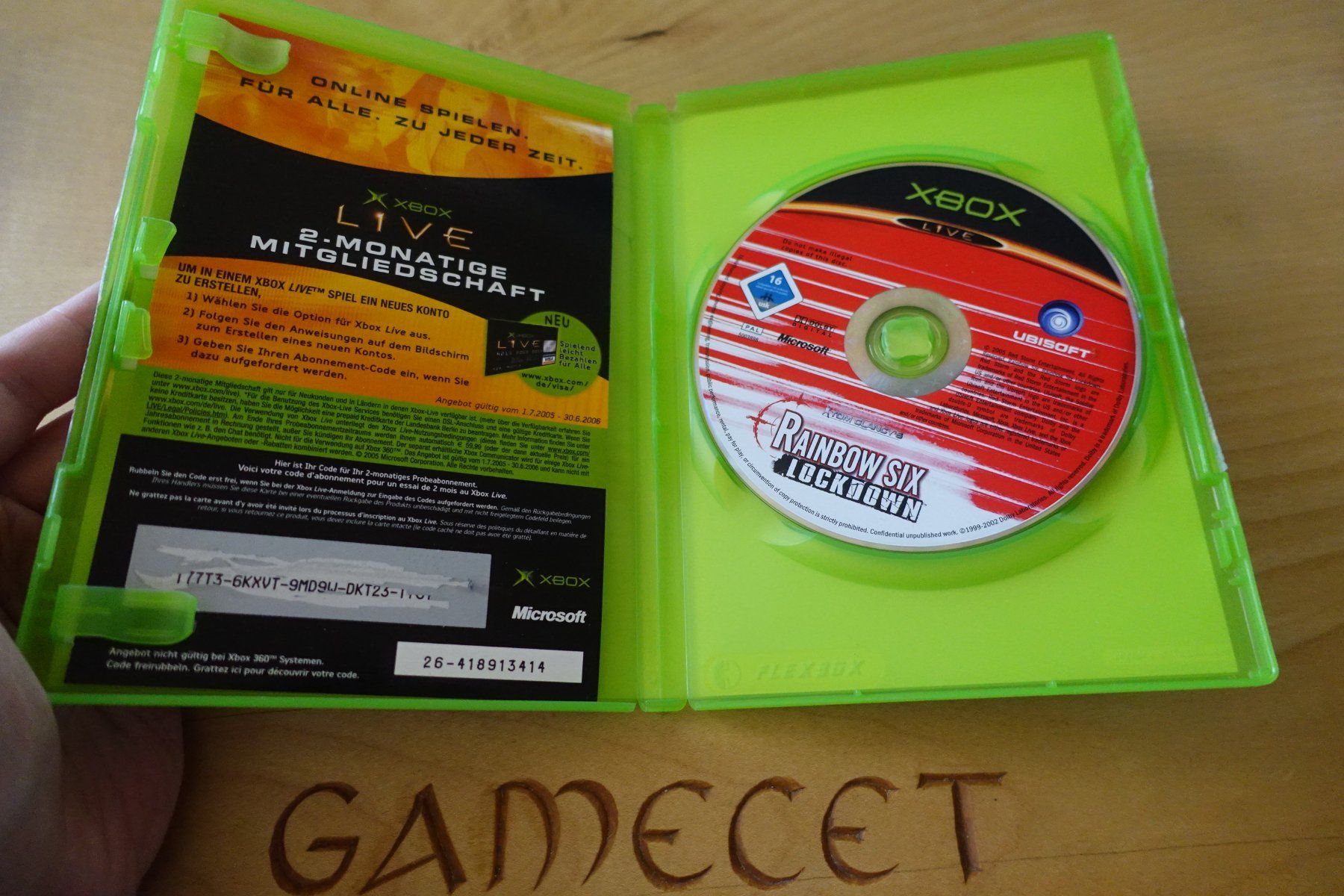 Microsoft Spiele: Tom Clancy's Rainbow Six: Lockdown – Gebraucht aus Steinach von Gamecet 3