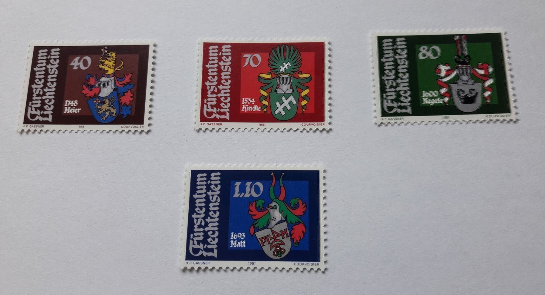 Tutti i francobolli: 1981 Landammänner Wappen ll ** – Nuovo (secondo la descrizione) da Alten venduto da Regenwasser
