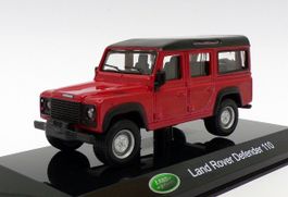 Land Rover Defender 110 1990-2016 rot / schwarz        1:43